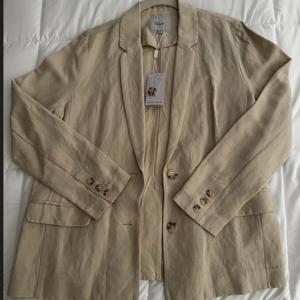 Rails Linen Blazer